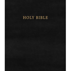 NKJV Large Print Personal Size Reference Bible, Black LeatherTouch Classic Edition